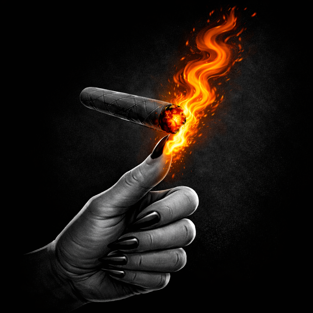 Burn Out Loud desktop wallpaper artwork
